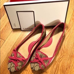 Coach Flats Size 9